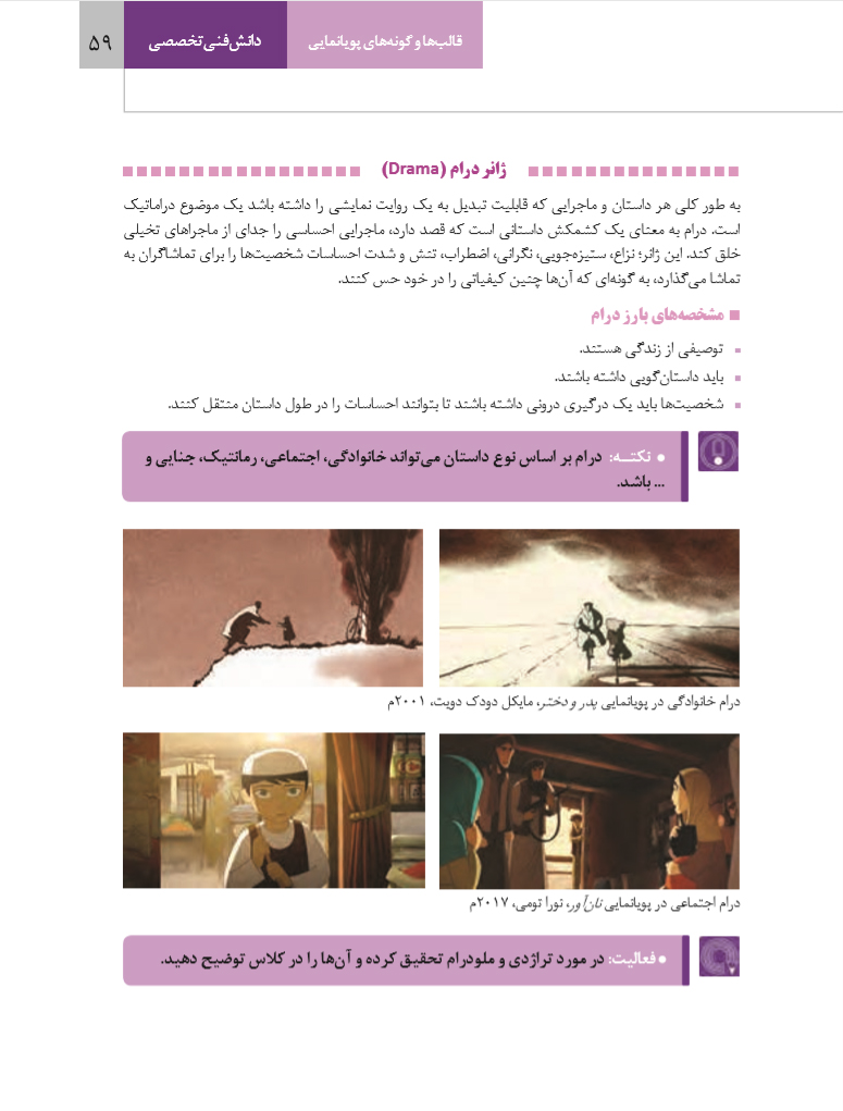 Drama animation